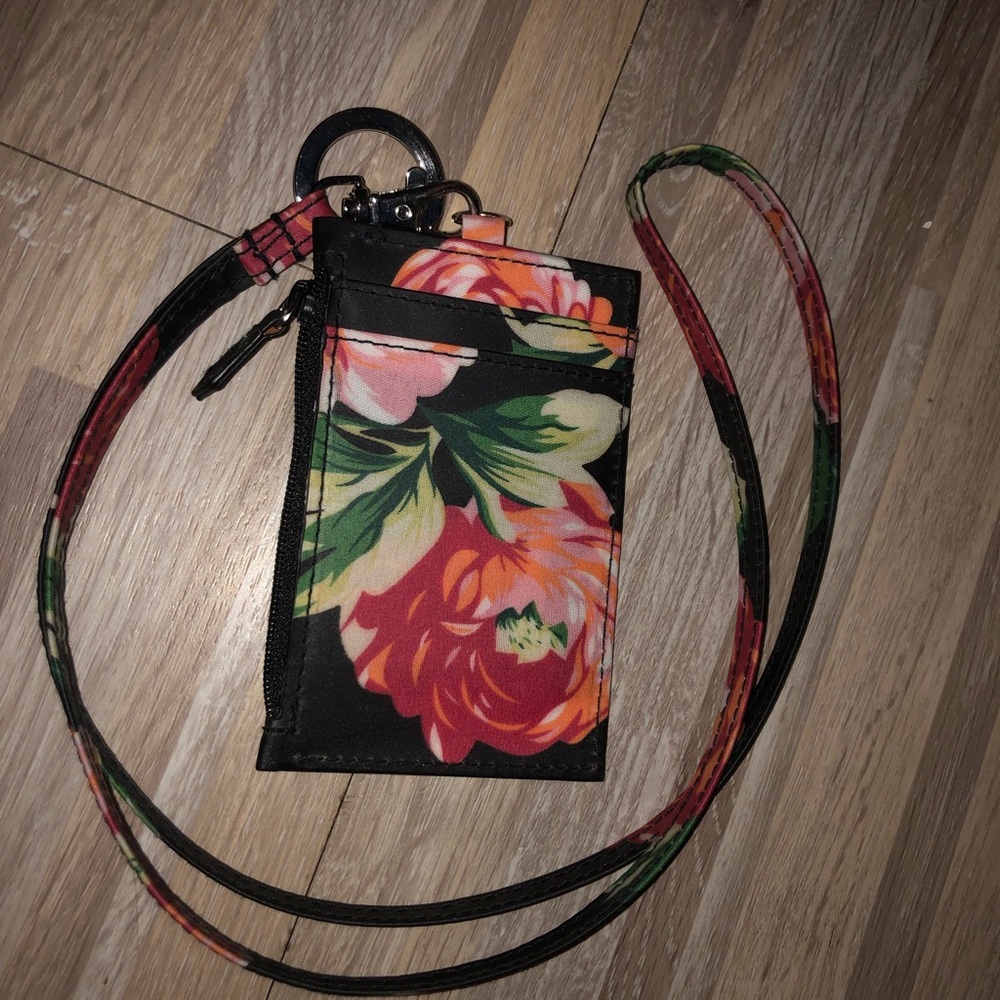 ID lanyard flower